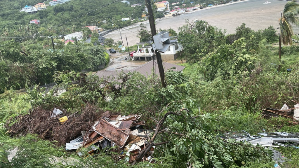 Ernesto’s impact: A view from Cane Garden Bay